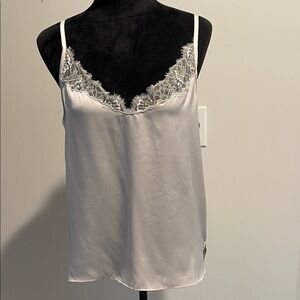 Skies Are Blue Ivory Lace Camisole